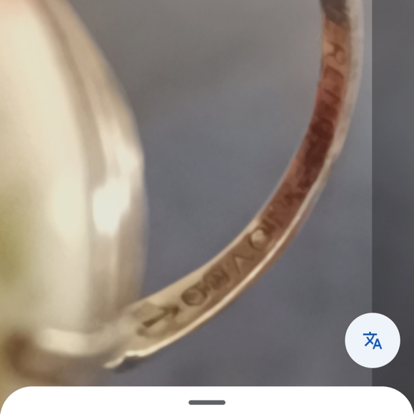 Sterling Silver Vintage Cameo Courting Couple Ring Size 6 - Picture 10 of 10